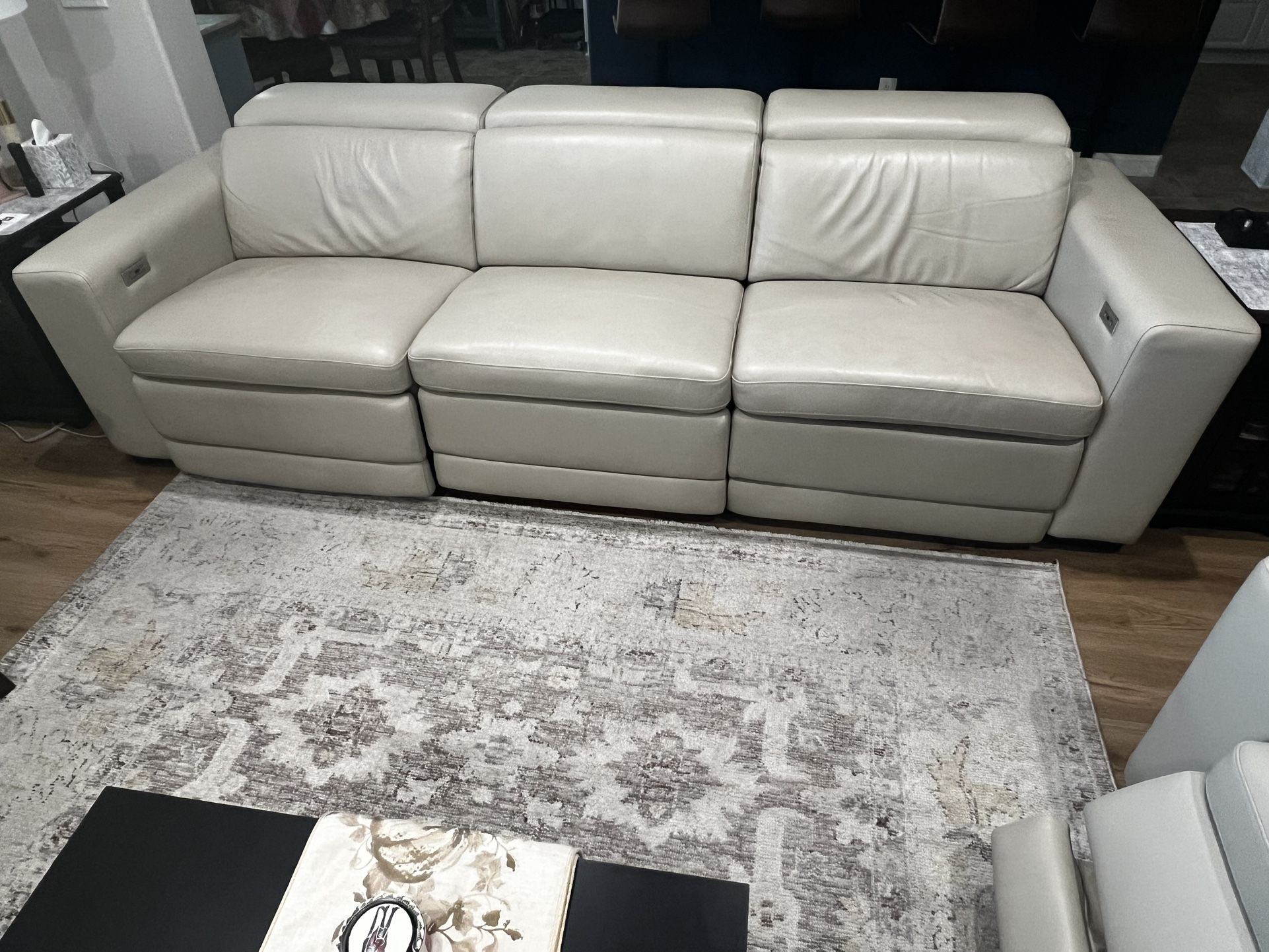 Ashley Leather Sofa And Love Seat