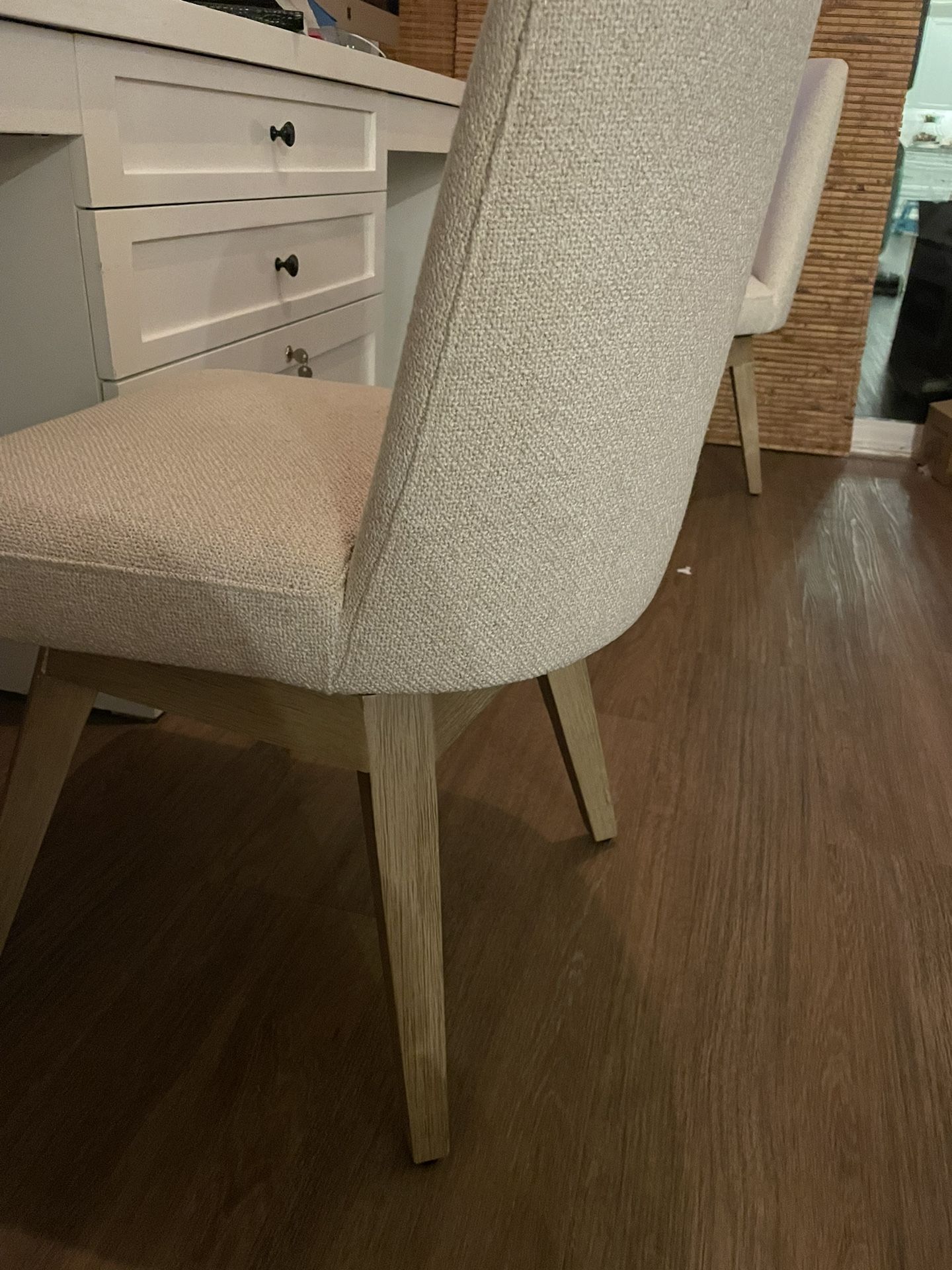 Layton Upholstered Desk Chair (2)- Pottery Barn