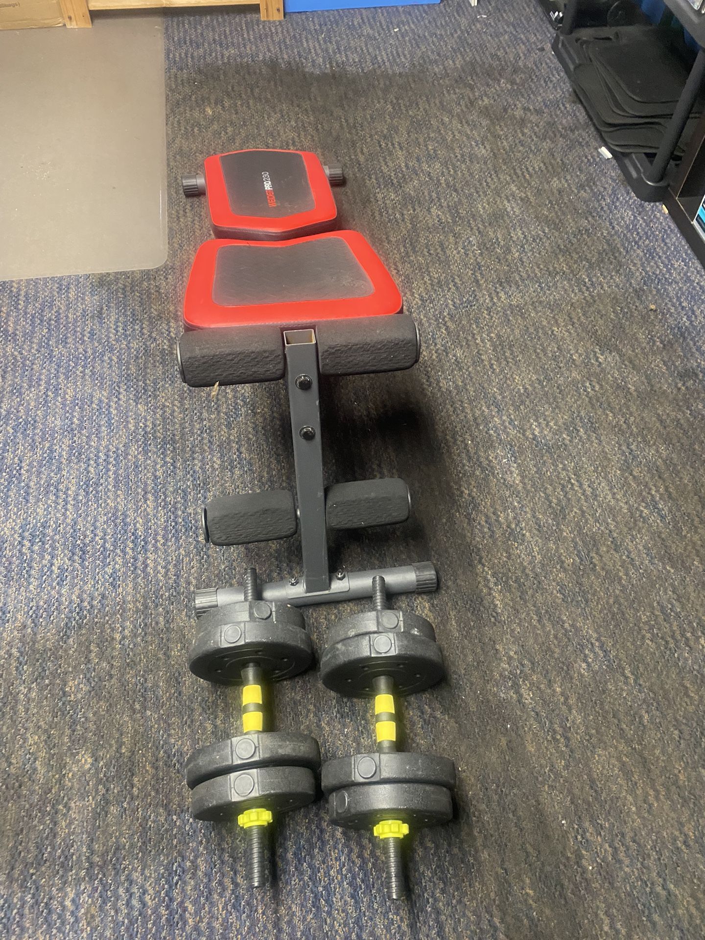 Bench With Weight