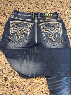 Rock Revival Jeans (DK BLUE)