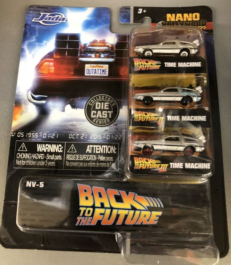 Back to the future nano diecast