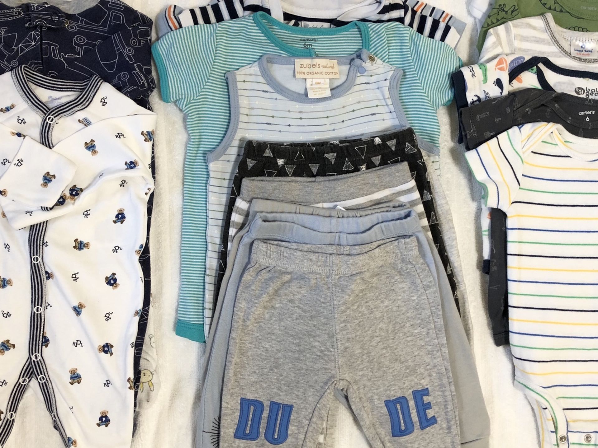 Baby Boy Clothes - 30 Pcs (6 Months)