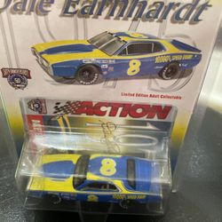 DALE EARNHARDT #8 RPM 1975 Dodge Stock Car 1:64 Action Racing new never opened w/trading card 