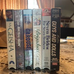 Classic Musical VHS Collection 
