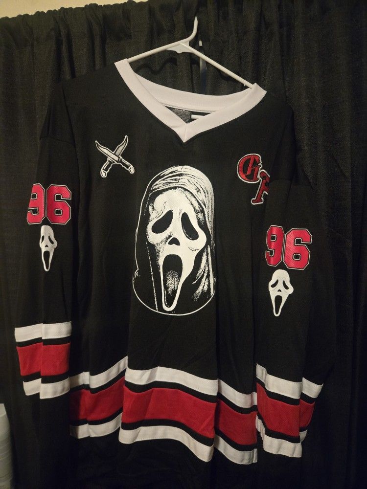 Ghost Face Hockey Jersey