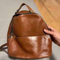 Leather Backpack 