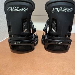 Burton eST Malavitas Snowboard Bindings Sz. LG