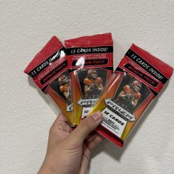2021 PANINI PRIZM DRAFT COLLEGIATE FOOTBAL TRADING CARDS | W' BONUS PACK