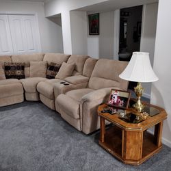 Sectional Living Room Furniture Set 
