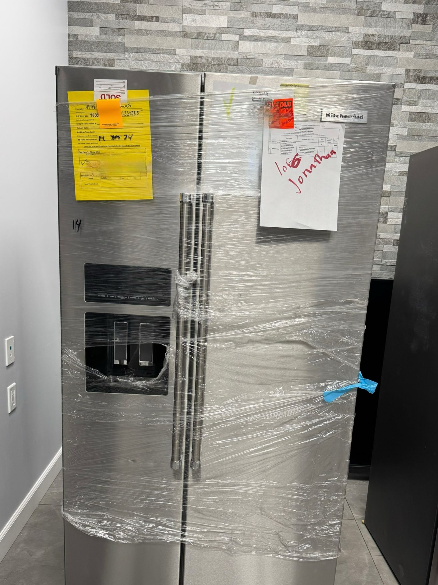 Kitchen Aid Fridge Brand New