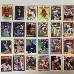 Dave Winfield Baseball Card Lot 
