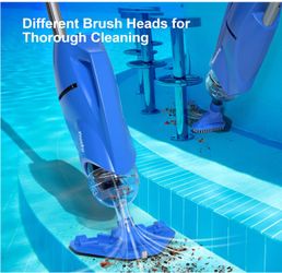 Cordless Rechargeable Pool Vacuum – Handheld Spa Cleaner E87