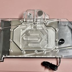 RTX 4090 Full coverage GPU water block and backplate