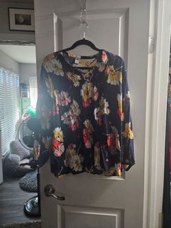 Long sleeve blouse