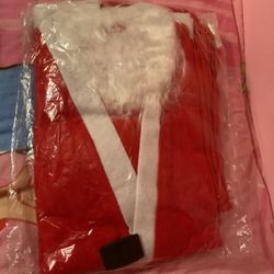 Santa Clause   Christmas Costume Outfit Set (New)  +  MORE