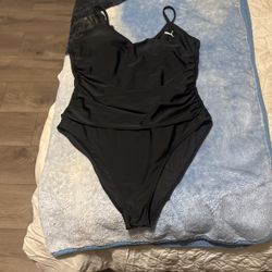 Black Puma Swim Suit 
