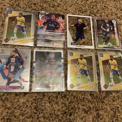 8 Neymar Jr. Pro Soccer Cards Brasil Superstar Fc Barcelona, Paris Saint-Germain