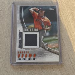 Topps 2025 Hunter Brown Relic