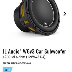 JL audio 12w6v3