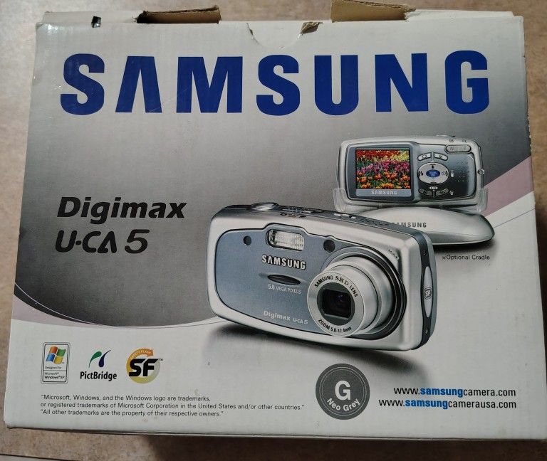 Samsung Digimax U-CA5 Digital Camera