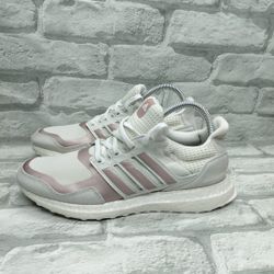 Adidas Ultra Boost DNA S&L Size 7.5 Womens Orbit Grey Purple Running Shoes