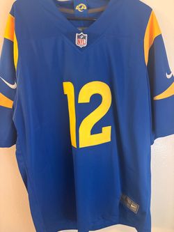 Puka Nacua #12 Los Angeles Rams Royal Blue Home Jersey