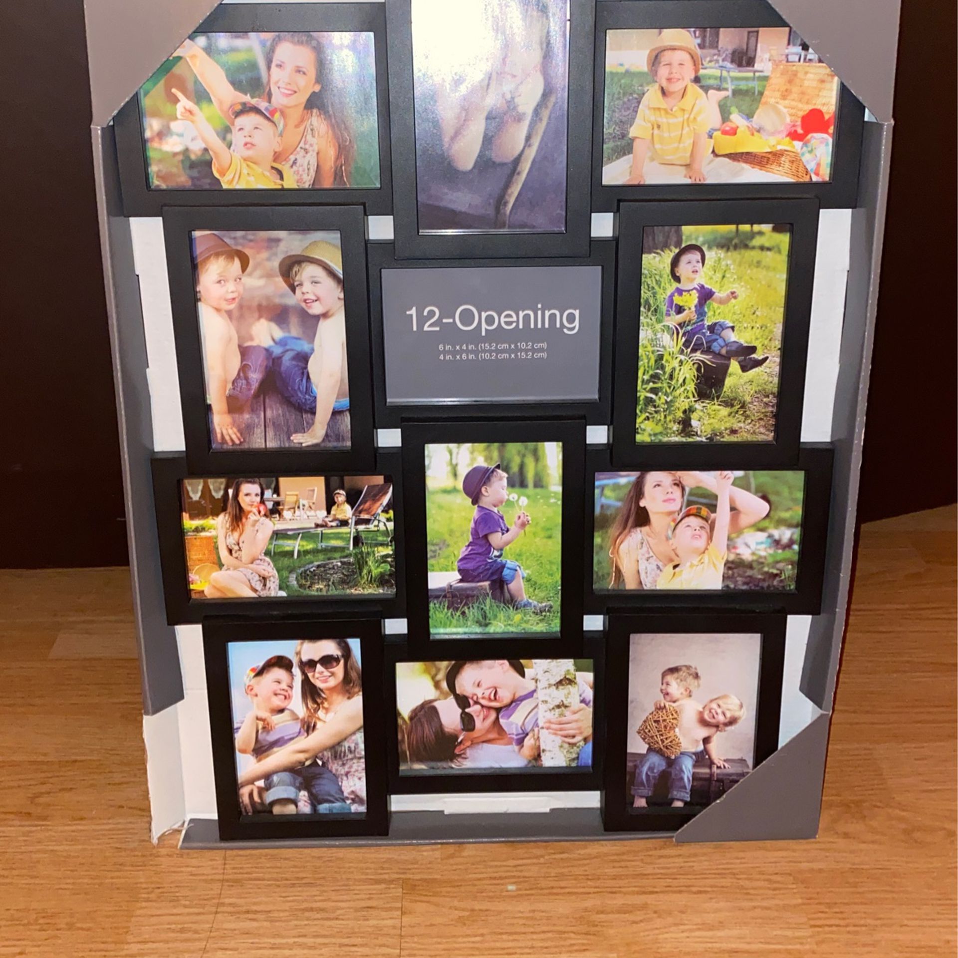 12 opening picture frame