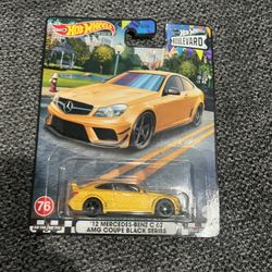 Hot wheels '12 MERCEDES-BENZ C 63 AMG COUPE BLACK SERIES