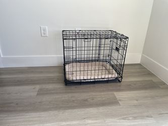 Dog Crate- Top Paw 24” Double Door Folding Crate