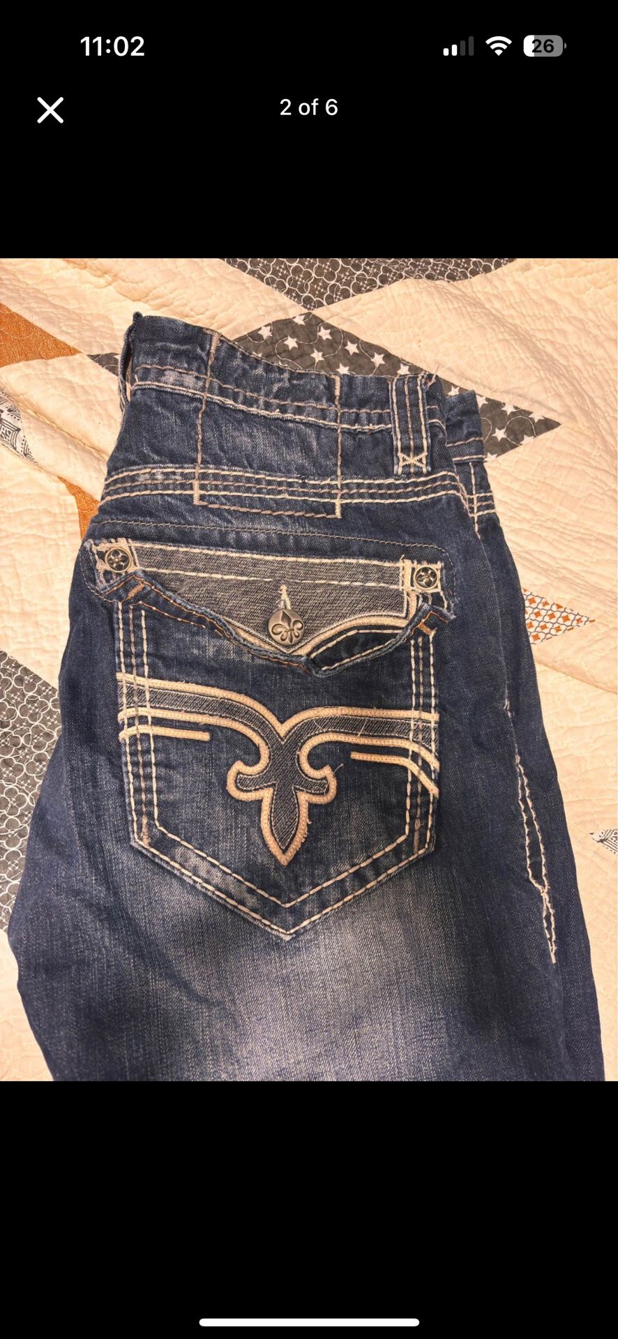 Brand New Rock Revival Jeans