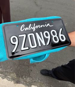 License plate wrap