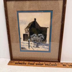 Small Painting Signed 