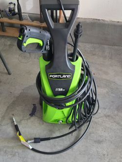 Portland 1750 PSI Electric Pressure Washer – Works Great