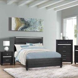 🔥SUPER DEAL🔥7pc Queen Bedroom set😍
Take it home with $49down/  $1200 Cash 