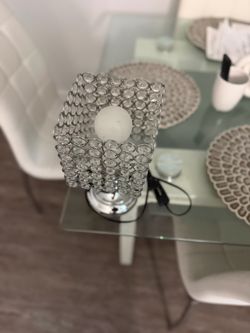 Art deco bedroom lamp set of two