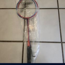 Franklin 2 Badminton Rackets + Birdies
