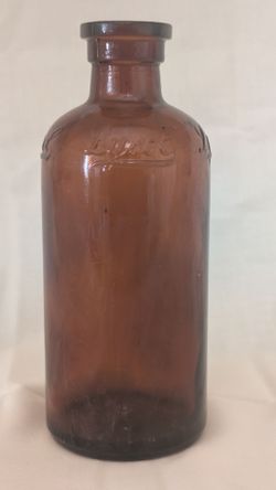 Vintage Lysol Glass Bottle