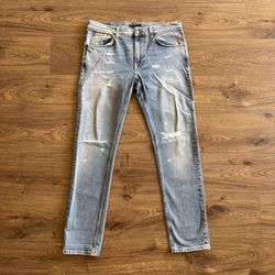 Nudie Jeans Lean Dean Used Prime - 36x34 (Mint Condition)