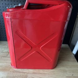 Metal Gas Can Tool Box 