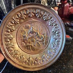 12" Copper Plate