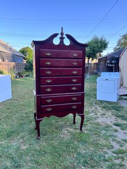 VINTAGE TALL DRESSER