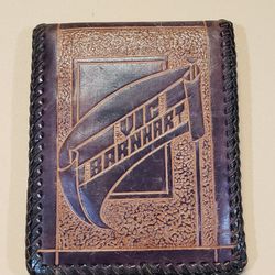 Vintage Brown Leather Wallet 
