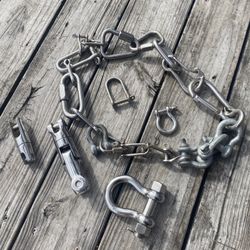 Stainless Steel / Galvanized Shackles, Anchor Swivels, Mustang Life Jacket, Boat & Yacht Supplies