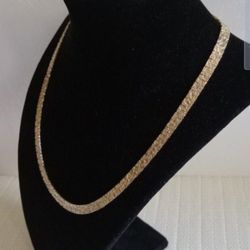 Vintage Gold Plating Print Chain