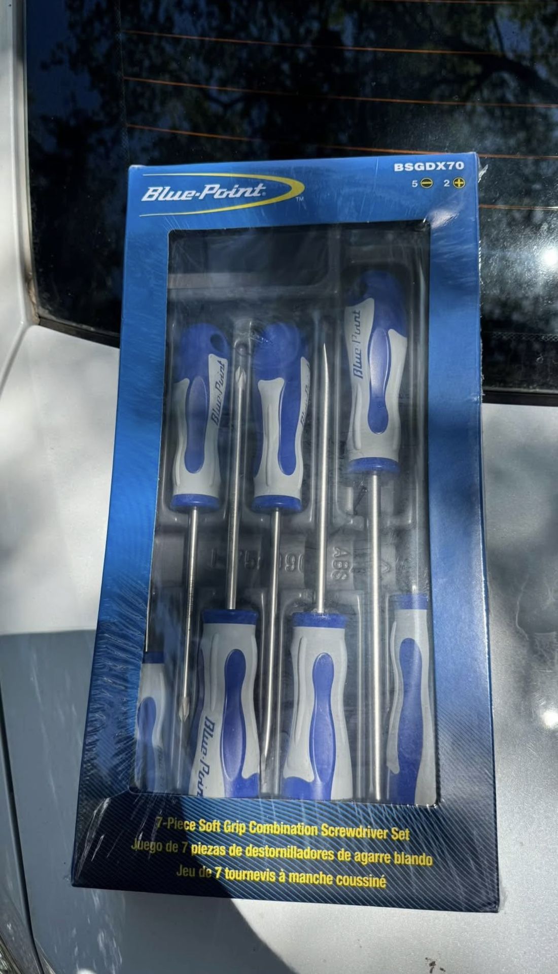 Snap-On/Blue-Point 7 Pc Combination Screwdriver Set