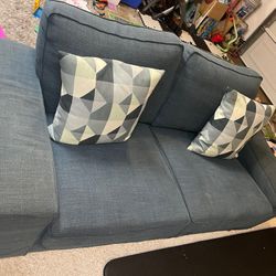 IKEA Kivik Blue loveseat Sofa