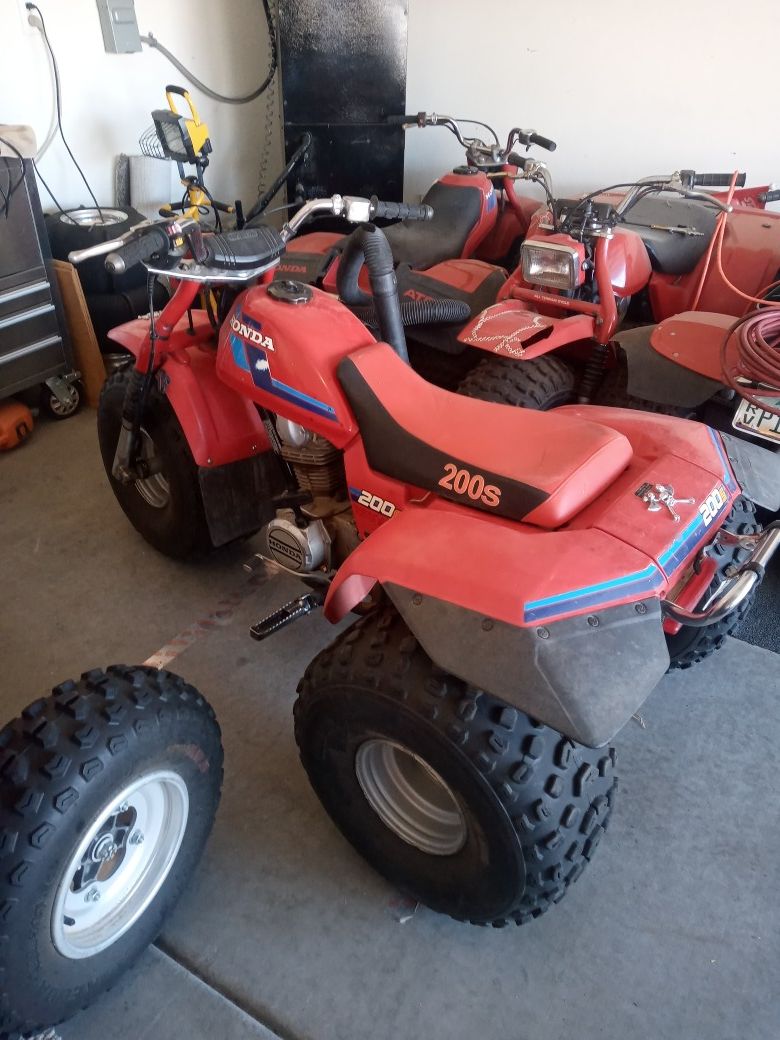 84 Honda 200S ATC .Excellent condition.