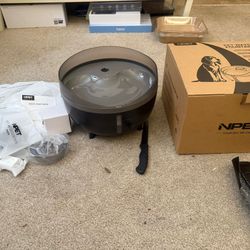 [Triple Filtration]  5 L Pet Water Fountain | Large Capacity | Triple Filtration System, LED Light, Ultra-Quiet Pump, Splash Guard, Water Level Indica