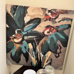 Art piece with beautiful blue colors