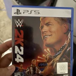 PS5 WWE 2k24 Game 